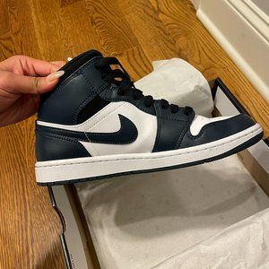 Navy Air Jordan Mids